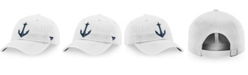 Fanatics Men's White Seattle Kraken Secondary Logo Adjustable Hat